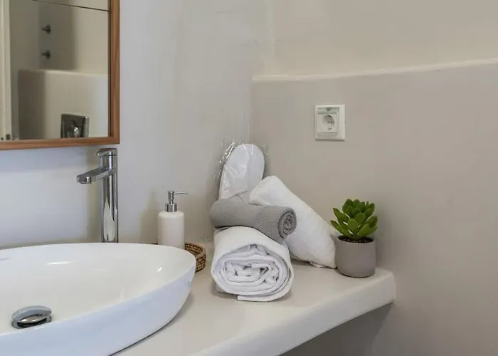 Сasa de vacaciones Afrodite Sea View Beauty With Rooftop Jacuzzi Fira (Santorini)